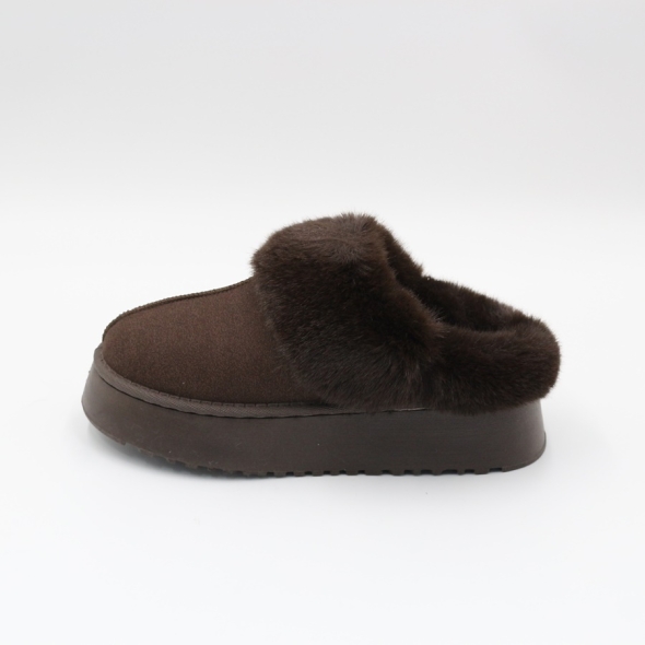 [개성시대] 여성 5cm 베이직 털슬리퍼 370g 데일리