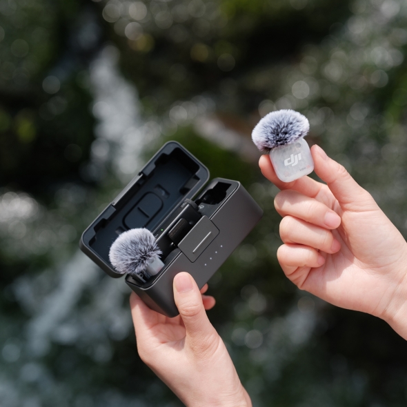 DJI Mic Mini 2S (2TX+1RX+Chargning Case)