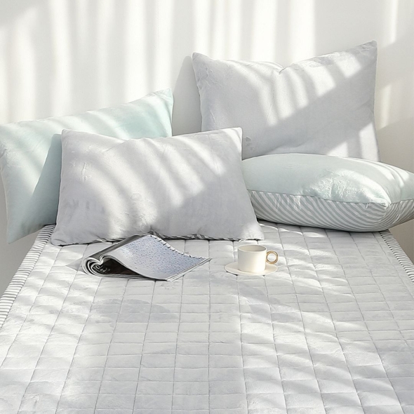 [Guy Laroche] 극세사 패드 Q (그레이)