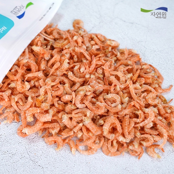 [자연원] 잘 말린 두절 꽃새우(중국산) 200gx1팩/2팩/3팩