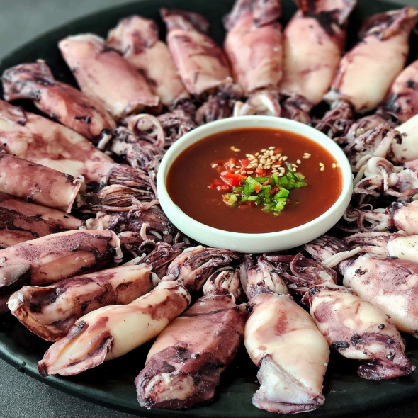 [제철!] 자연산 한치 총알한치 통찜한치 생물 급랭  1kg