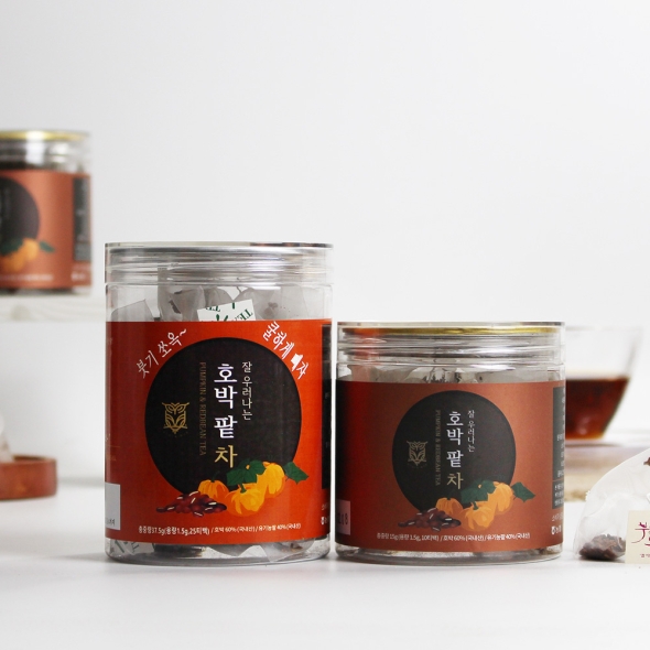 에코프리베 호박 팥차 티백 1.5g x (10ea / 20ea) 저온 다회 덖음차 [ECOFRIBAE] 