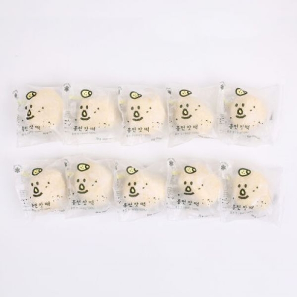 [홍천잣떡] 말랑 쫀득 홍천 잣떡 600g(60g X 10개)