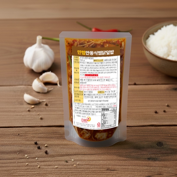 [단짠예찬] 한끼 안동식 찜닭덮밥(밥제외) 3팩/5팩/10팩(팩당 250g)