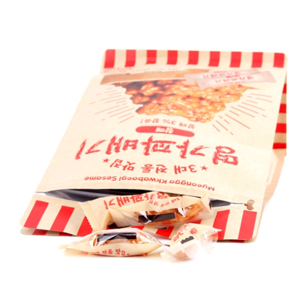 [전통과자] 명가 참깨 꽈배기 500g(낱개포장/약75입) 1봉/2봉/3봉