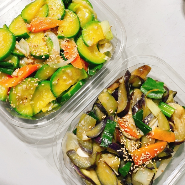 [신한카드 할인] 순수한반찬] 나물 반찬 골라담기