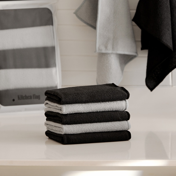 [만원의 행복] [키친플래그] 다용도  극세사  행주  5종 세트