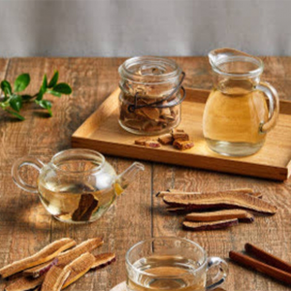 [형지] 국산100% 참나무에서 자란 불로초 영지버섯 절편(슬라이스) 200g