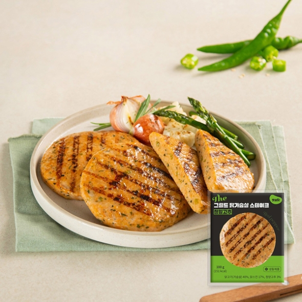 [햇살푸드] 닭가슴살 스테이크(청양고추) 100gx21팩