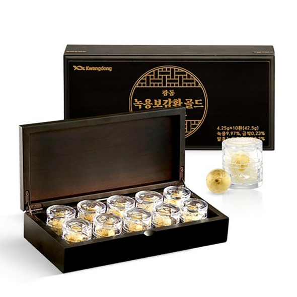 [신한카드 할인] 광동 메모리365 발효녹용 녹용보감환 골드 1박스 10환 침향환 침향단