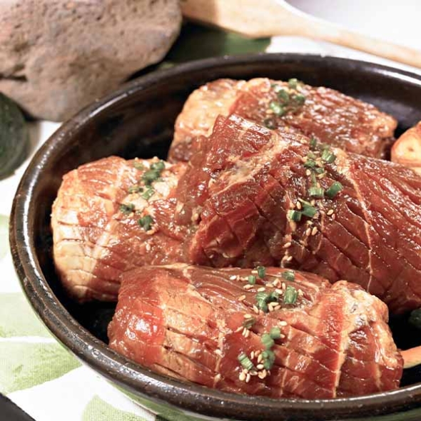제주 칼집 흑돼지왕구이(최)