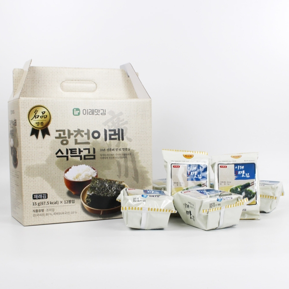 광천 이레 재래 식탁김 180g (15gx12ea)