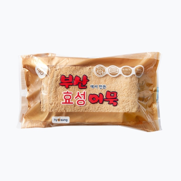 효성어묵 전통 부산 사각 어묵 평 800g