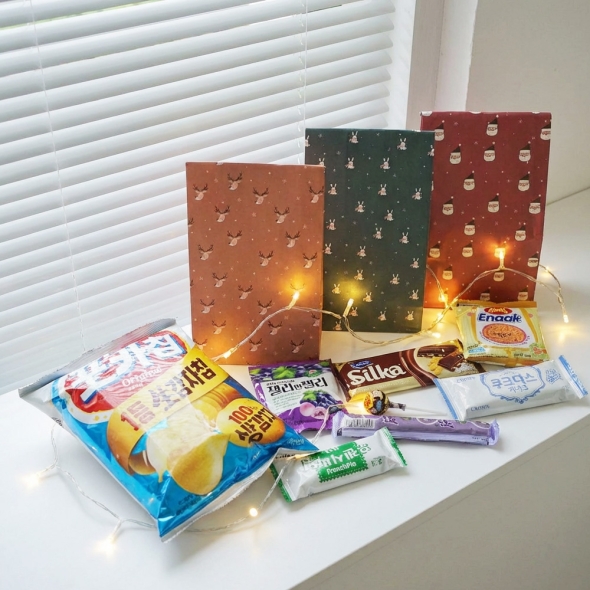  [특별 할인]크리스마스 종합간식 8종 과자선물 단체간식,어린이집간식