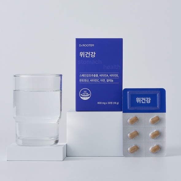 닥터루템 위건강 헬리코박터균 감초추출물 헬포스 30정, 2박스