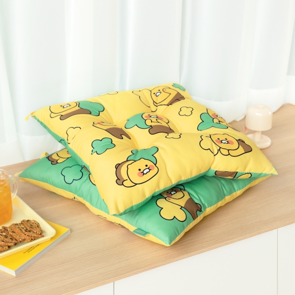 [KF] 생동감과  귀여움이  한층  더  사각방석 (춘식이/라이언)