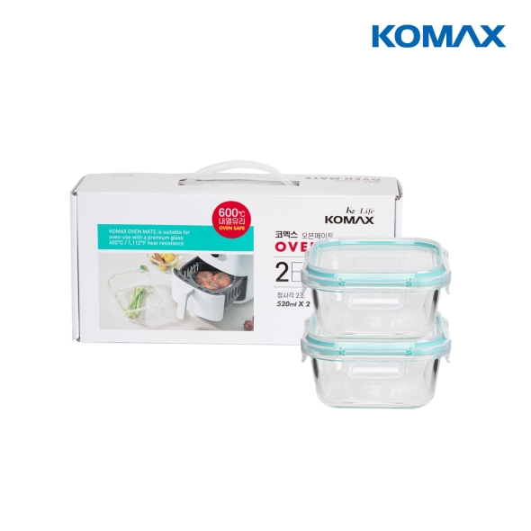 [코멕스] 오븐메이트 정사각 2조