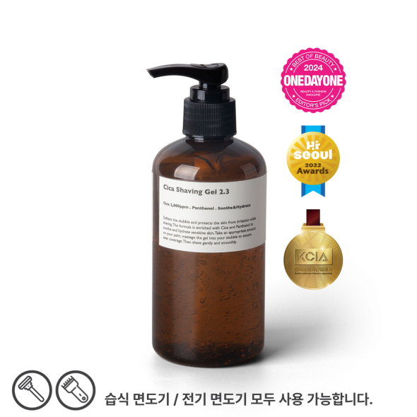 [레이지소사이어티] 시카 쉐이빙 젤 2.3 250ml