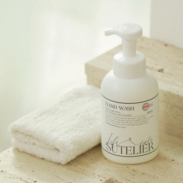 수뜰리에 고보습 저자극 핸드워시 버블 세정 블랑쉬향 510ml