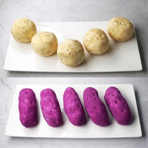 [단짠예찬] 고구마빵600gx2팩+감자빵600gx2팩(팩당120gx5개입)