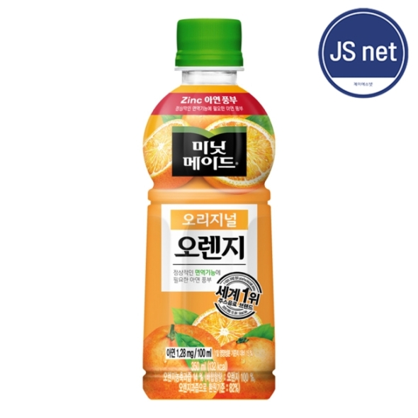 미닛메이드 오렌지 350ml 24개입