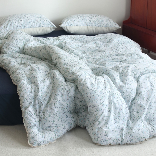 [Guy Laroche] 기라로쉬 마레 60수 코튼100%  이불 Q(민트)