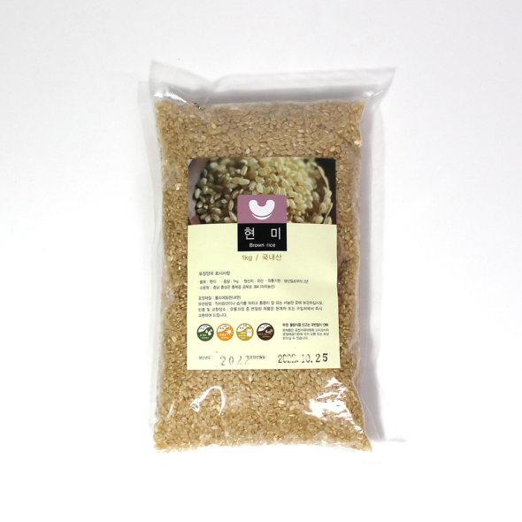 (25년산) 홍성농부의 현미 1kg 직접도정