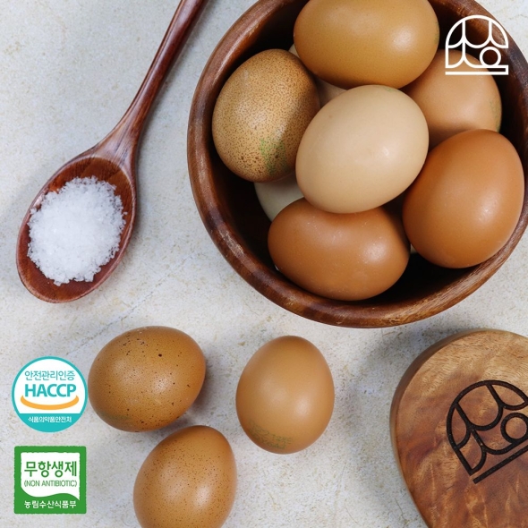 무항생제 초란 유정란으로 만든 맥반석 구운계란 30구