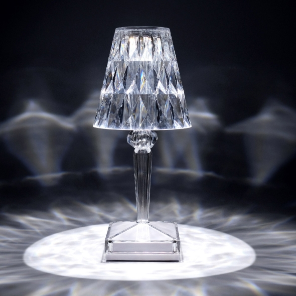 [에코너] LA05 유선 LED 크리스탈 무드램프 (유선)