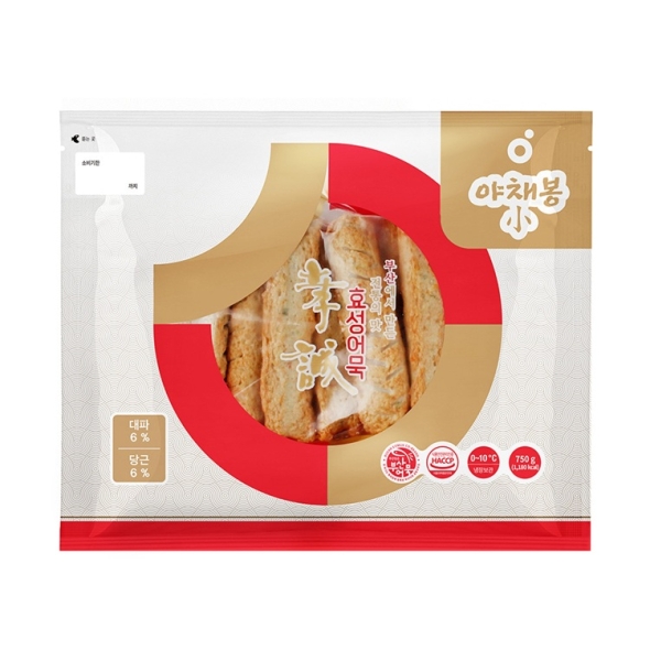 효성어묵 전통 부산 어묵 야채봉소 750g