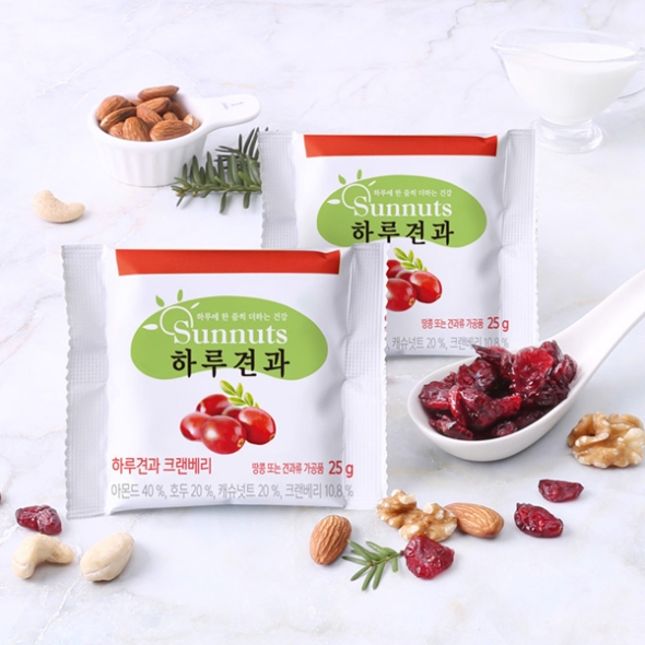 [썬넛츠] 하루견과 크랜베리 250g(25g*10봉)