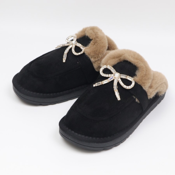 [개성시대] 여성 2.5cm 베이직 털슬리퍼 310g 데일리