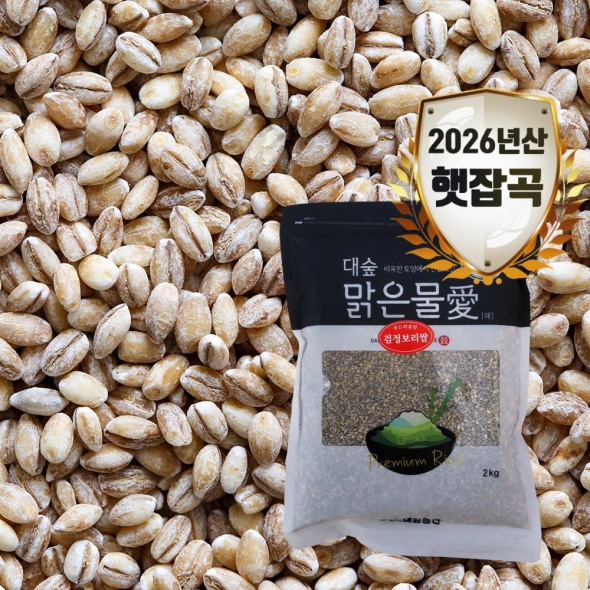 [대숲맑은물애] 26년산 흑맥 흑보리 검정보리쌀 1kg~5kg