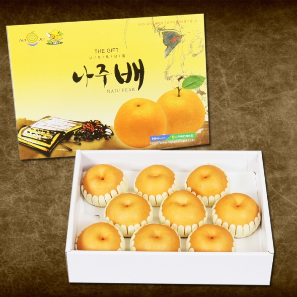 [名品] 과즙이 풍부하고 부드러운 햇살 신고배 7.5kg 선물세트
