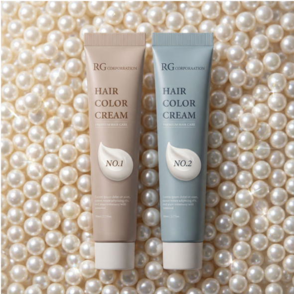 RG 헤어클리닉 케어 염색약 새치커버 (진한갈색/초코브라운)