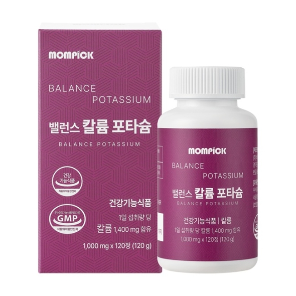 맘픽 밸런스 미네랄 칼륨 포타슘 1박스