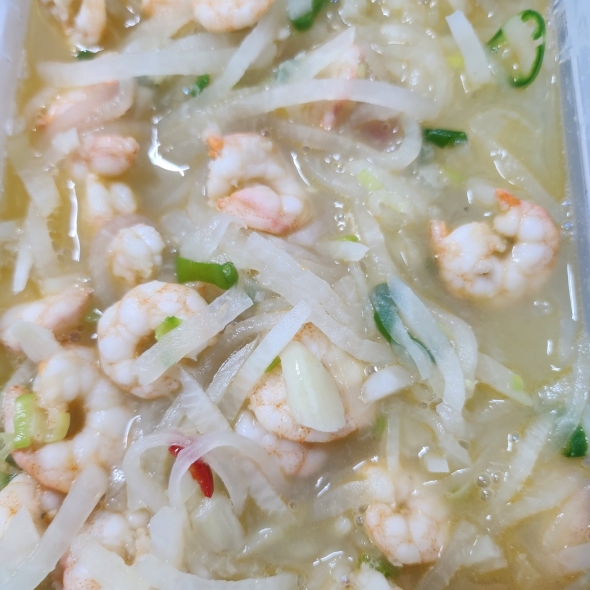 [만원의 행복] 알있는 중하새우살 손질 냉동 500g