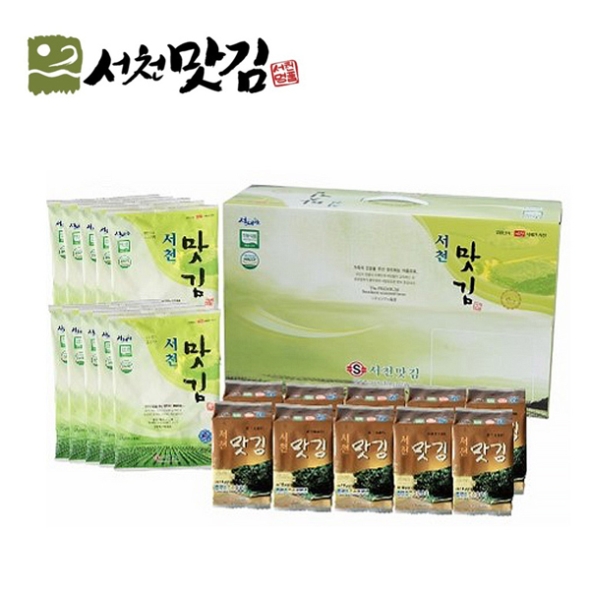 [서천맛김] 전장김 22g*10봉+식탁김 13g*10봉 [종합2호] 