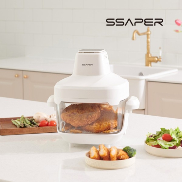 셰퍼 에어프레임 글라스 에어프라이어4.5L SS-J5065