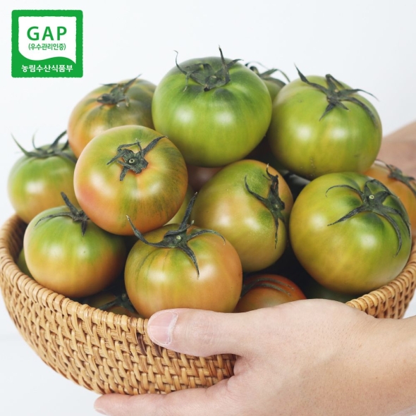 산지직송 GAP 부산 대저농협 정품 인증 짭짤이 토마토(S-3S) 대저토마토 (M-2L)  2.5kg