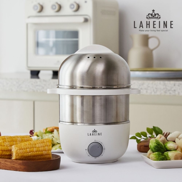 [신한카드 할인][라헨느] 더 퀸 304 올스텐 2단 멀티 계란찜기 LHN-EG360