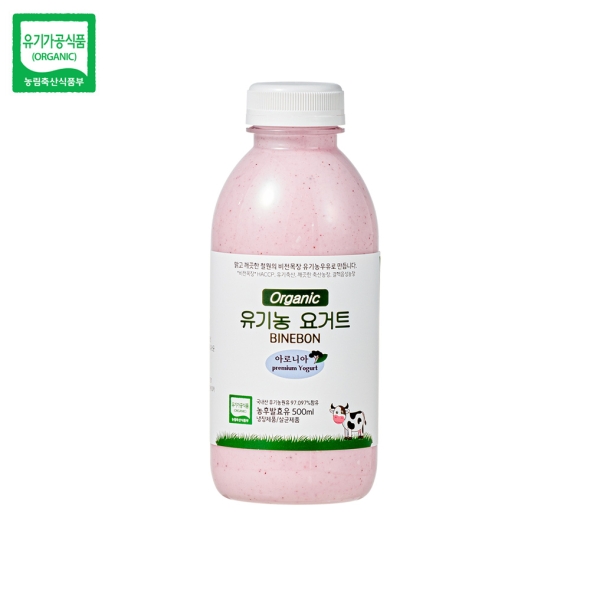 철원목장 수제 유기농 아로니아요거트150ml x 3ea 외 당일새벽착유 1A등급원유 유기가공식품인증