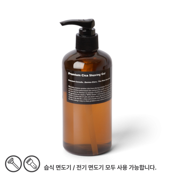 [레이지소사이어티] 프리미엄 시카 쉐이빙 젤 300ml
