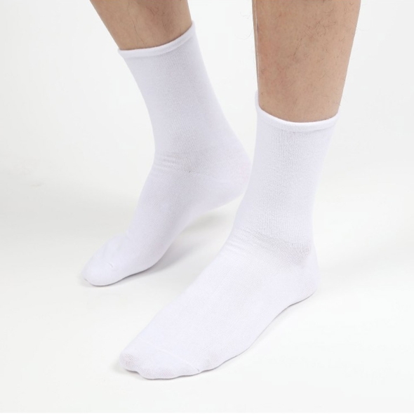 [특별할인] 지알비 남성 노밴드 무압박 중목 양말 8켤레