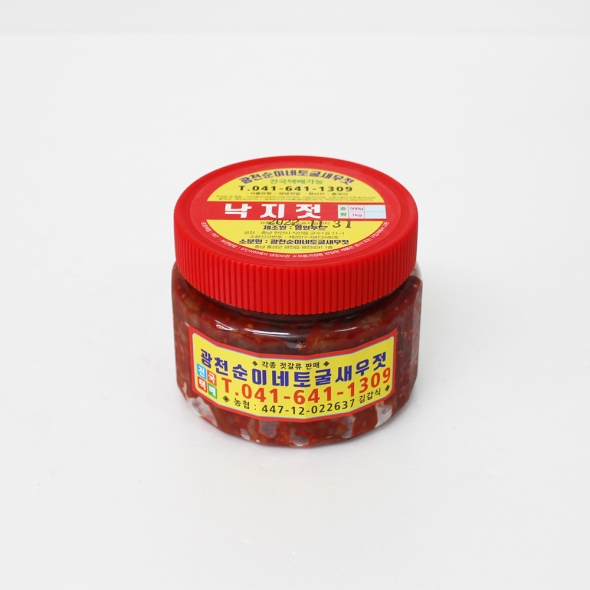 [만원의 행복] 자연숙성 광천토굴 낙지젓 500g / 1kg 