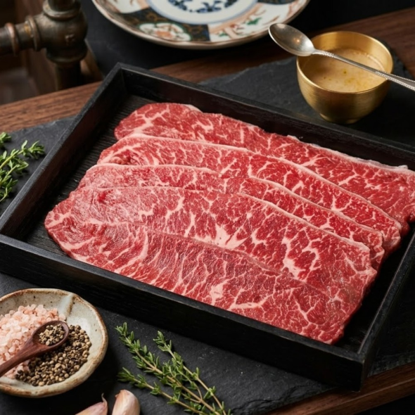 [바라던]미국산 냉장 싱싱 소고기 200g+200g모음(부채살/갈비살/살치살)