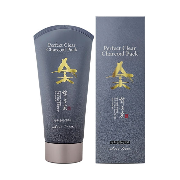 스킨후리 퍼펙트 클리어 숯 팩 120ml 떼어내는 솜털 잔털정리