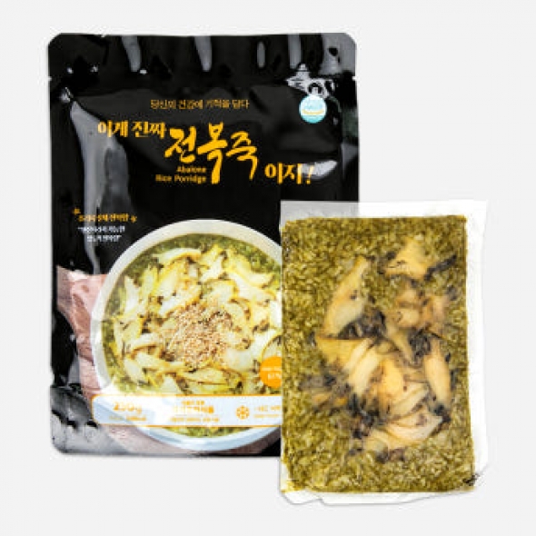 [주말특가] 전복듬뿍 진도 전복 전복죽 밀키트 250g
