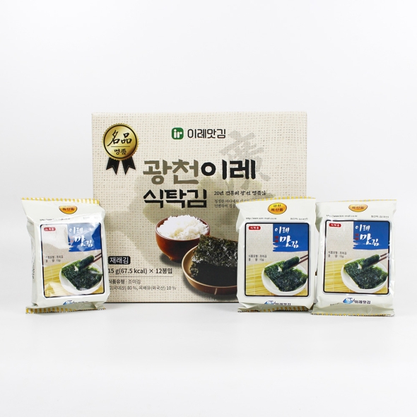 광천 이레 재래 식탁김 180g (15gx12ea)