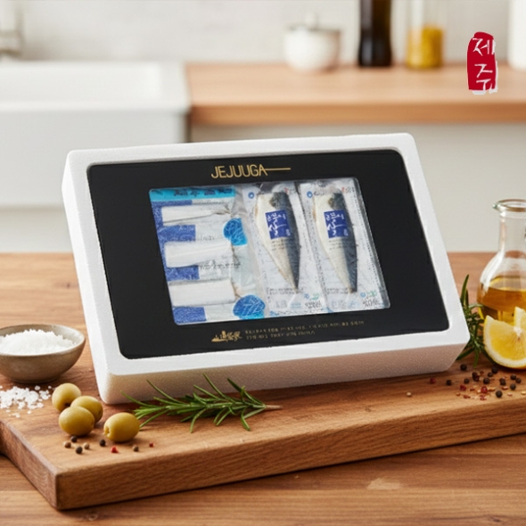 [제주특선] 은갈치/고등어살 모듬세트 3호(은갈치 대 2마리+고등어살 대 10팩)